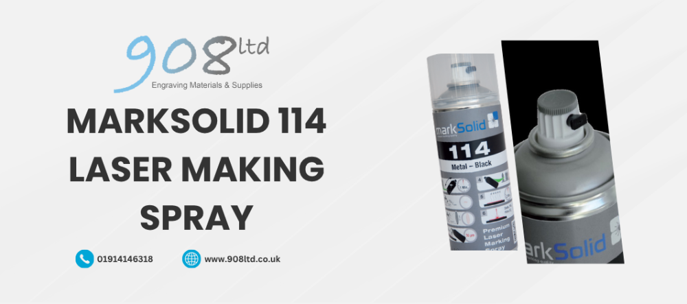 The MarkSolid 114 Laser Marking Spray – Now Available in the New & Improved Can